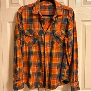 Arizona Jean Co. orange flannel
